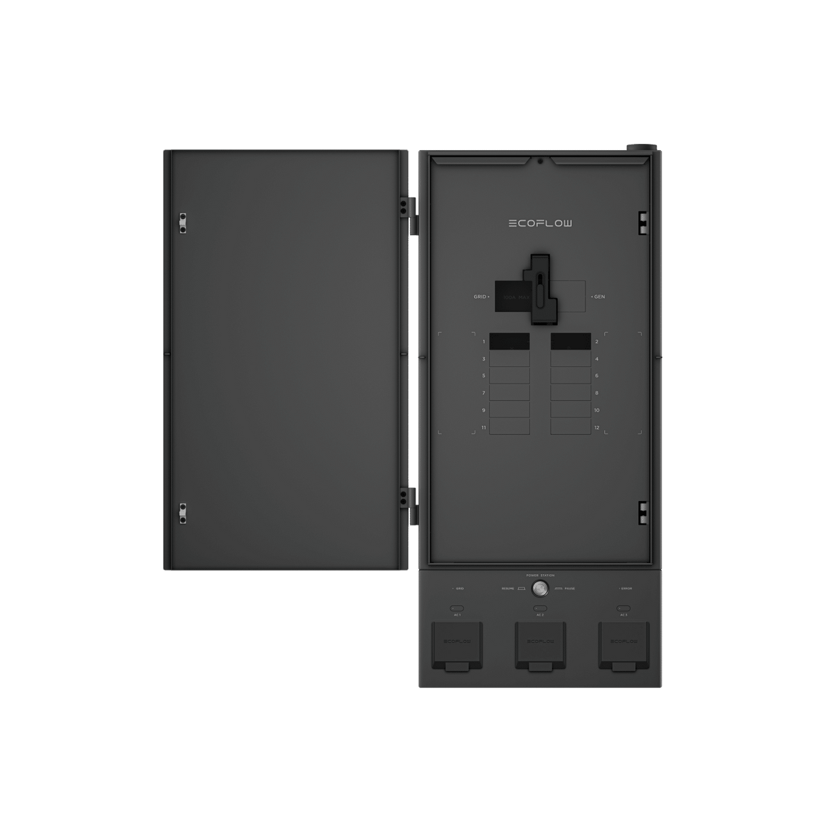 EcoFlow – Smart Home Panel 2, Whole-Home Backup Subpanel — view 3