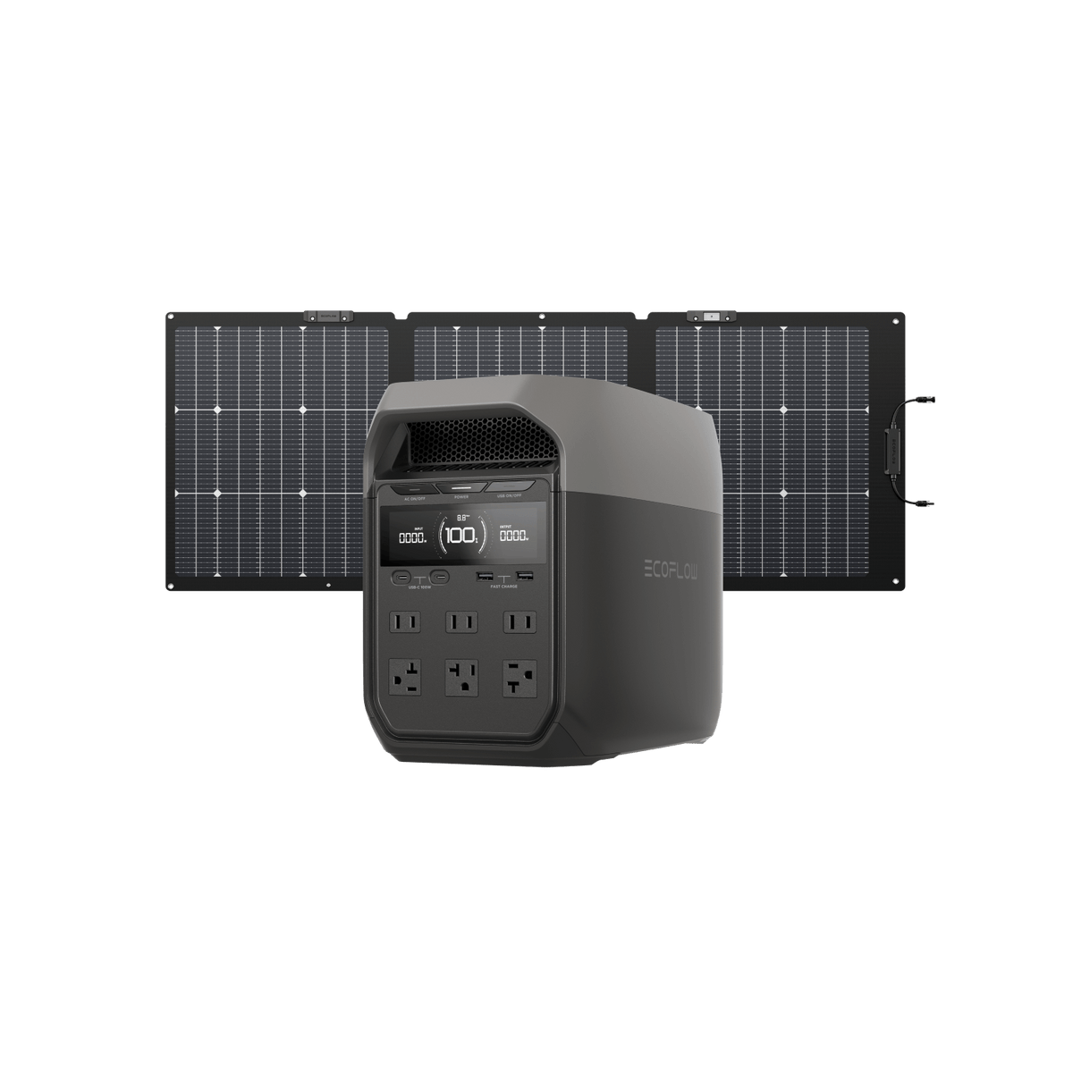 EcoFlow - DELTA 3 Portable Power Station 1024Wh 1800W — view 10