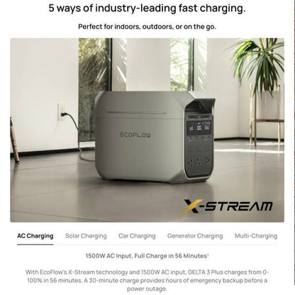 EcoFlow - DELTA 3 Plus Portable Power Station 1024Wh — view 12