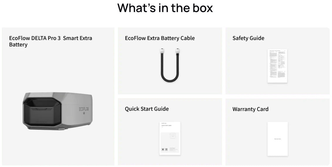 EcoFlow – DELTA Pro 3 Smart Extra Battery, 4096Wh LFP Backup — view 11