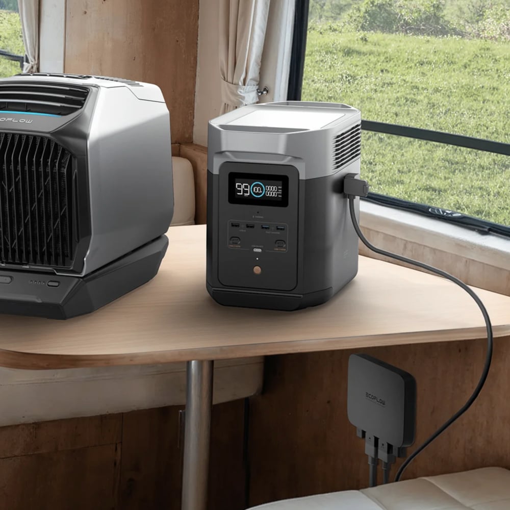 Charge 8× faster while driving with EcoFlow&