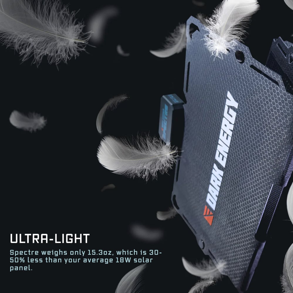 Dark Energy - Spectre 18W Ultra-Light Solar Panel — view 19