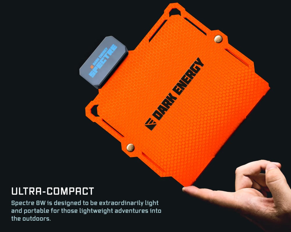 Dark Energy - Spectre 8W Ultra-Compact Portable Solar Panel — view 11
