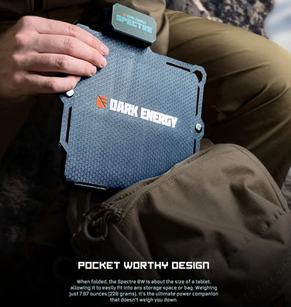 Dark Energy - Spectre 8W Ultra-Compact Portable Solar Panel — view 3