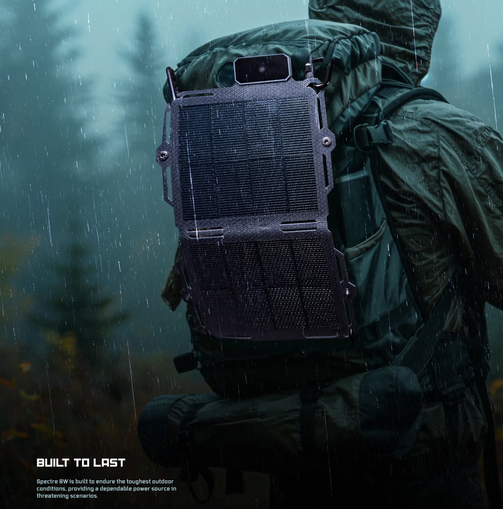 Dark Energy - Spectre 8W Ultra-Compact Portable Solar Panel — view 6