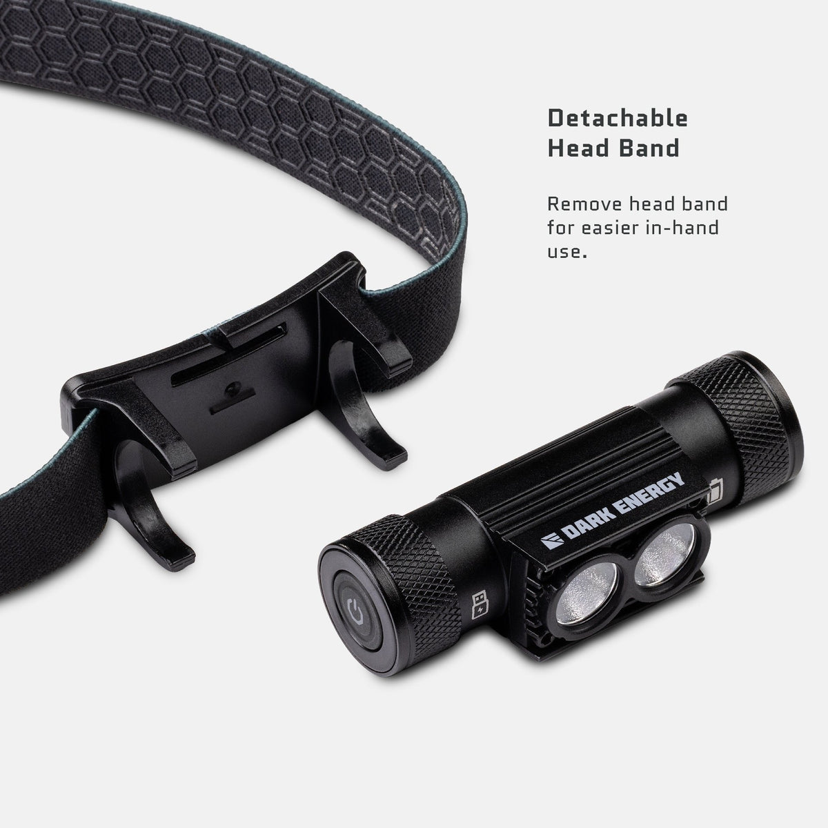 Dark Energy - Oracle Rechargeable Headlamp 900 Lumens — view 5