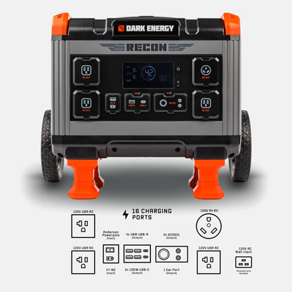 Dark Energy - Recon 2000 Portable Power Station 2016Wh — view 5