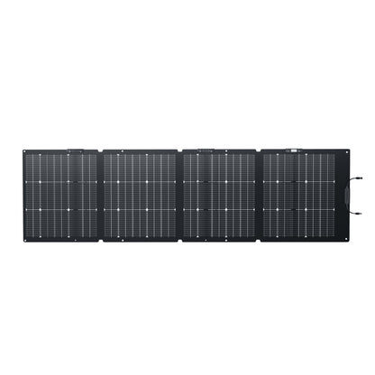 EcoFlow 220W bifacial portable solar panel for efficient outdoor energy solutions