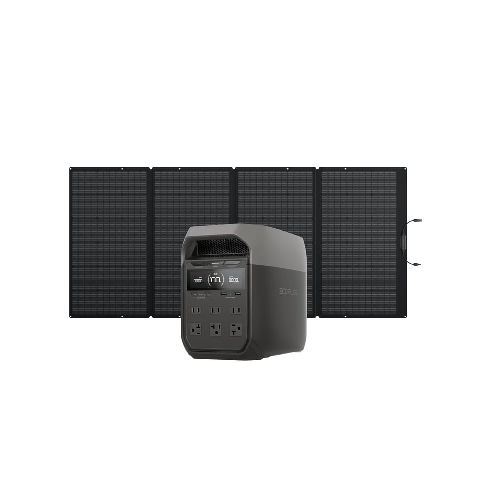 EcoFlow - DELTA 3 Portable Power Station 1024Wh 1800W — view 12