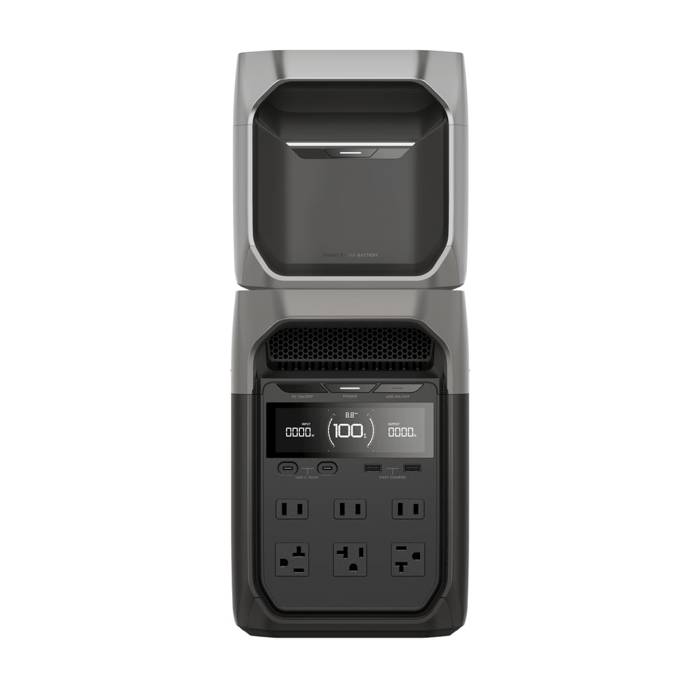 EcoFlow - DELTA 3 Portable Power Station 1024Wh 1800W — view 14