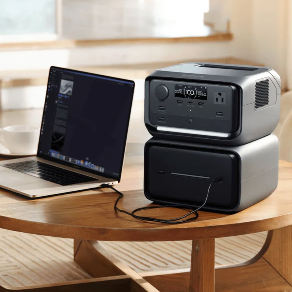 EcoFlow – RIVER 3 Plus Extra Battery (EB300 or EB600) — view 2