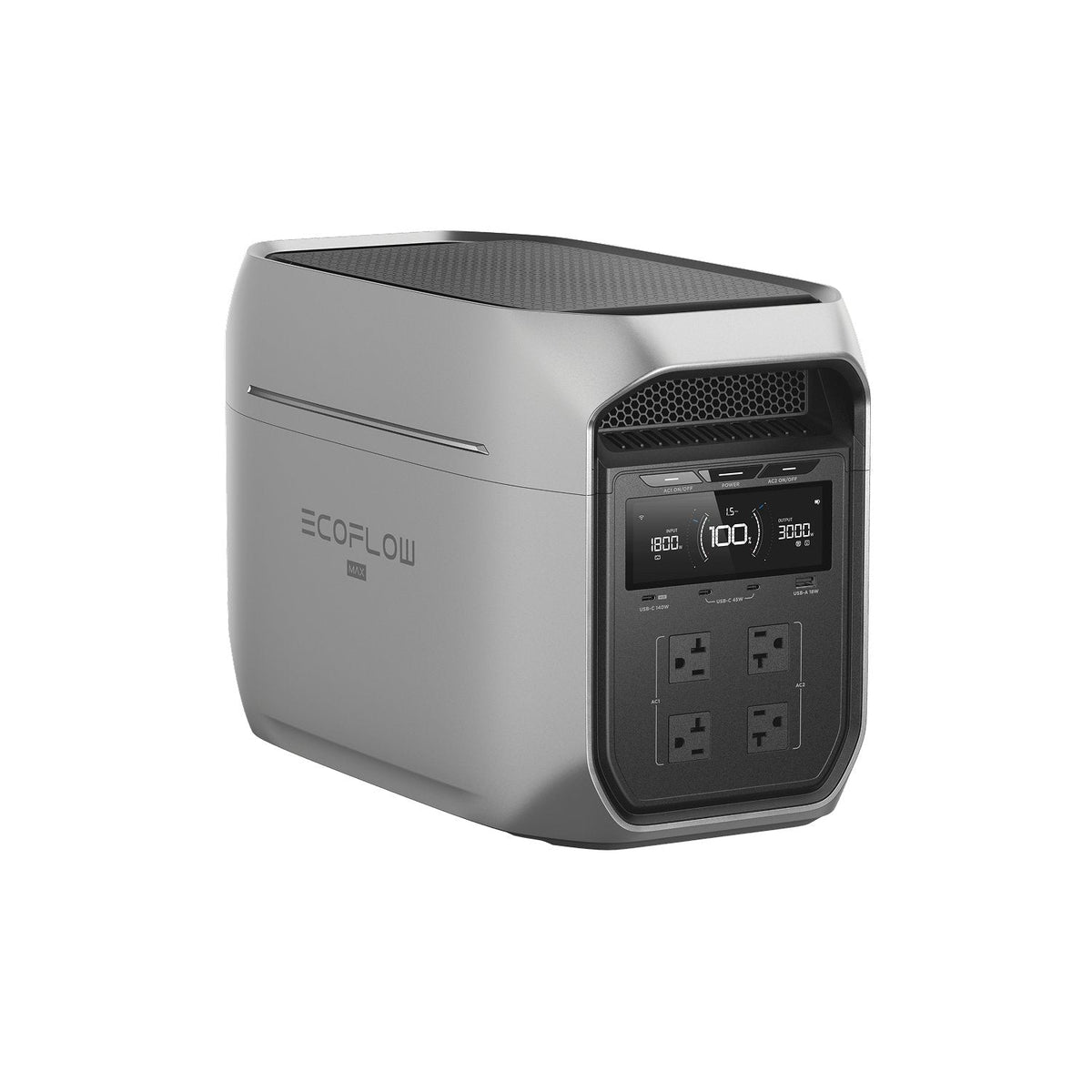 EcoFlow - DELTA 3 Max Plus Portable Power Station 2048Wh — view 2