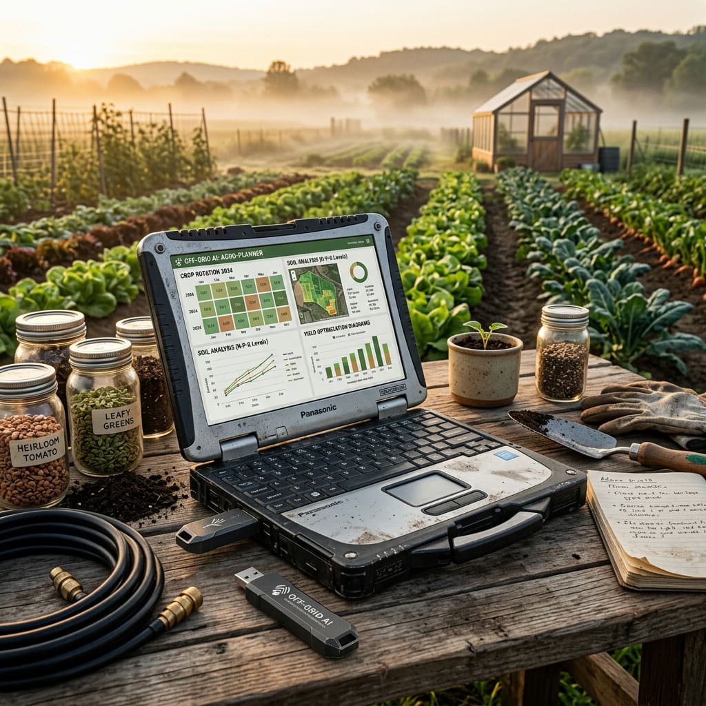 Off-Grid AI - Advanced Agriculture Pack Food Production System